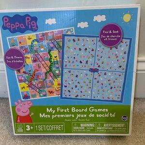 Peppa Pig Colorful Board Game Set